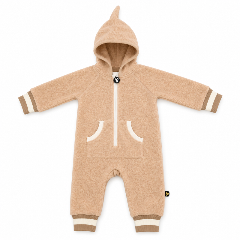 Kombinezon dziecięcy DucKsday Polar Fleece Londen/sand Rozmiar dziecięcy: 92-98 / Kolor: beżowy