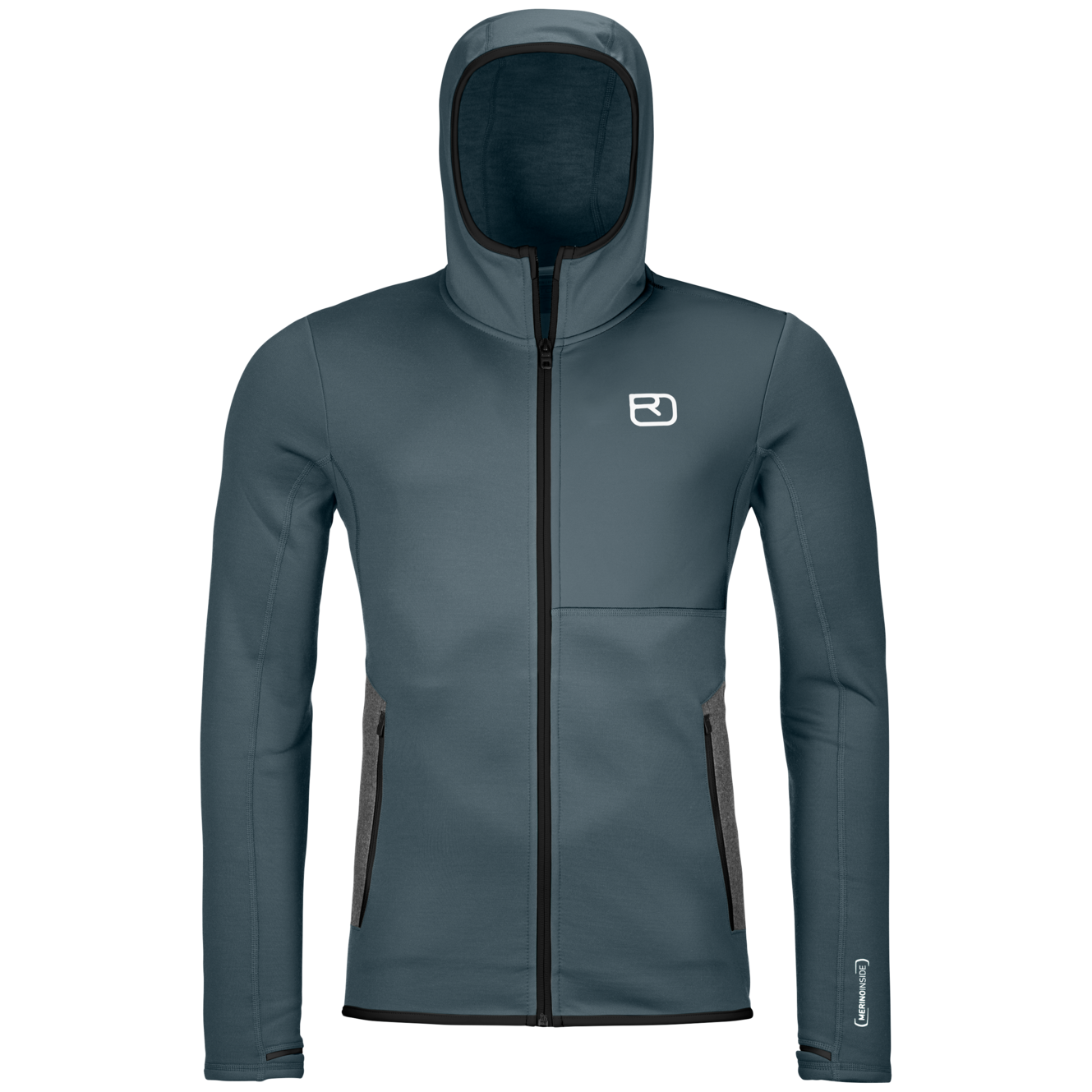 Bluza męska Ortovox Fleece Hoody M Rozmiar: M / Kolor: niebieski/szary