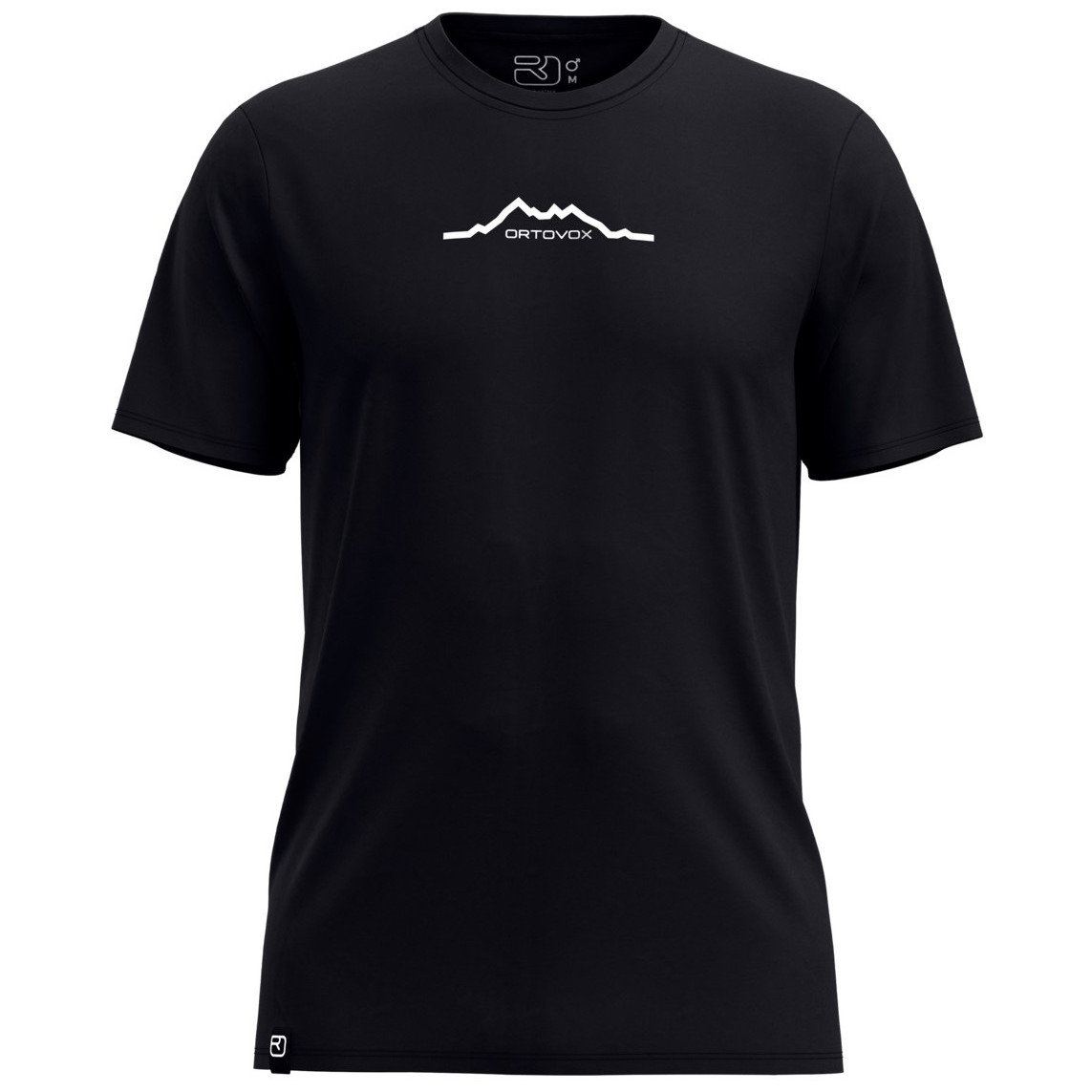 Koszulka męska Ortovox 150 Cool Mountain T-Shirt Rozmiar: L / Kolor: czarny