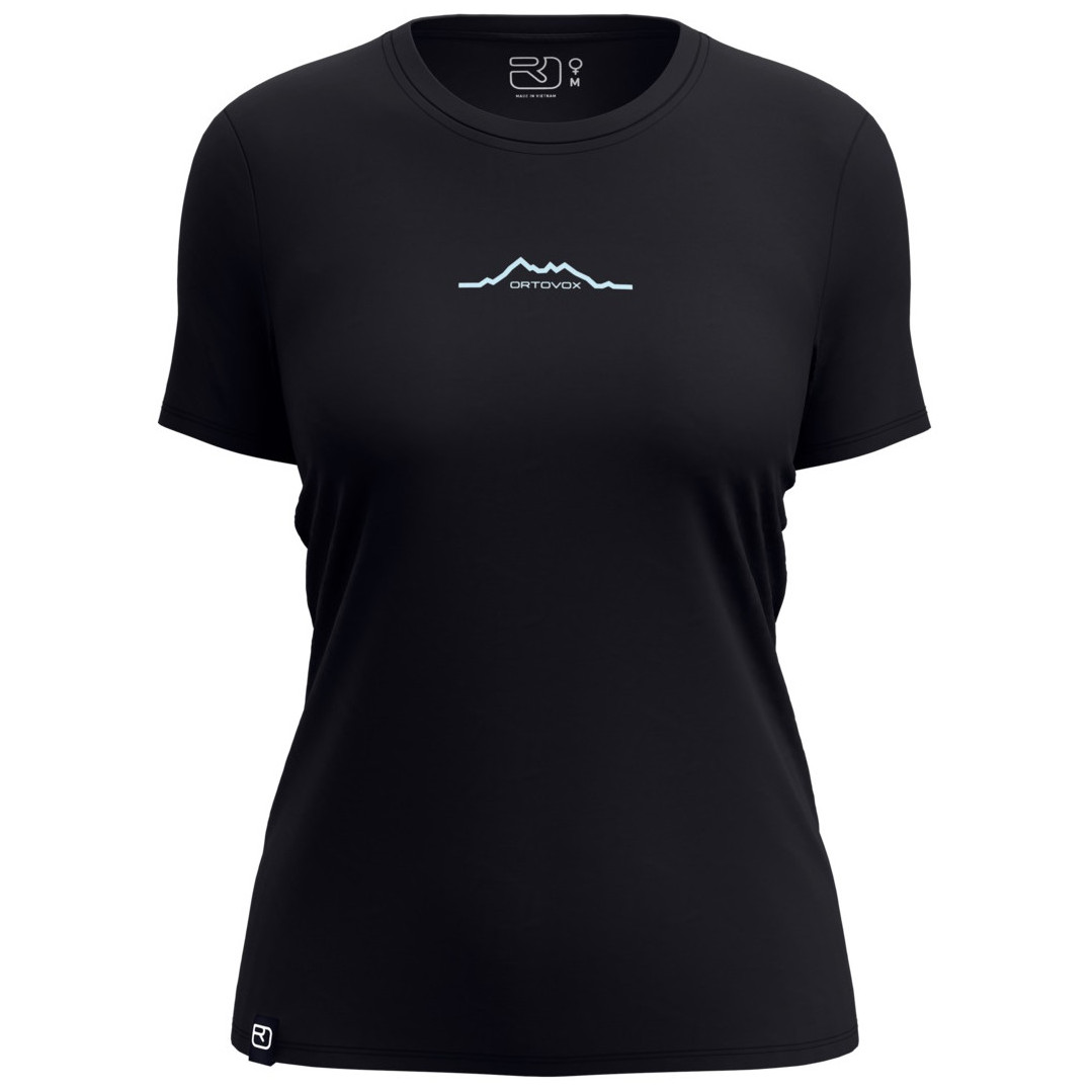Koszulka damska Ortovox 150 Cool Mountain T-Shirt Rozmiar: M / Kolor: czarny