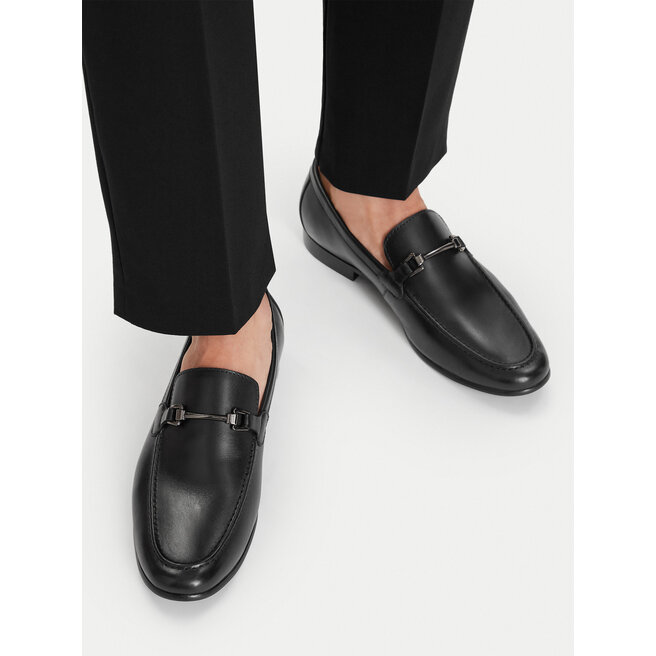 Loafersy GINO ROSSI EO-BENITO-01 126AM Czarny