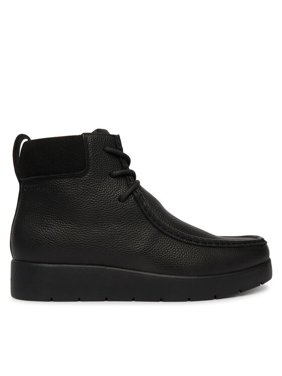 Calvin Klein Trzewiki Hybrid City Lug Mid Boot F Lth HM0HM02260 Czarny