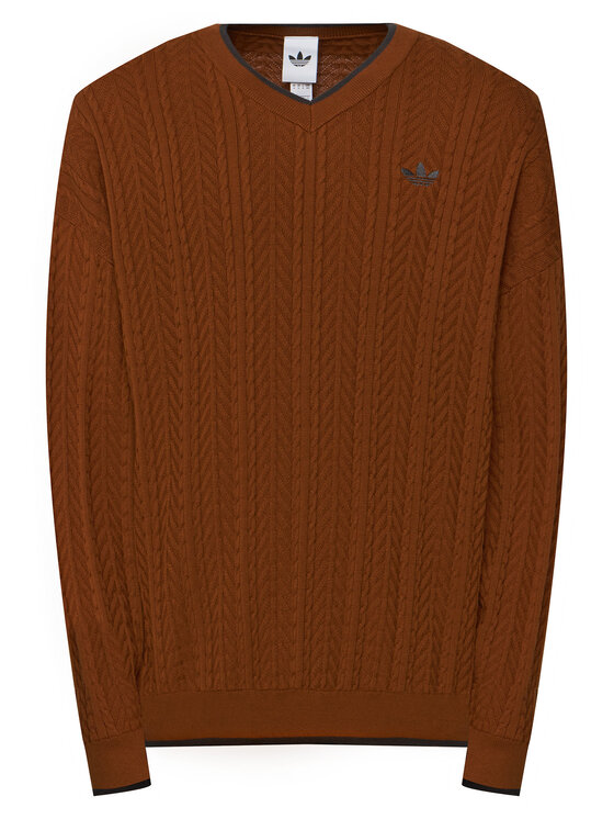 adidas Sweter KR6506 Pomarańczowy Loose Fit