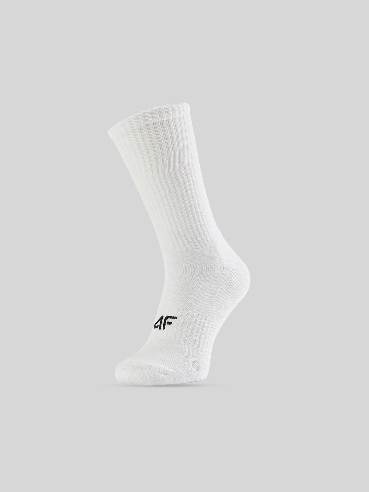 4F Skarpetki długie (2-pack) uniseks - białe 47-50