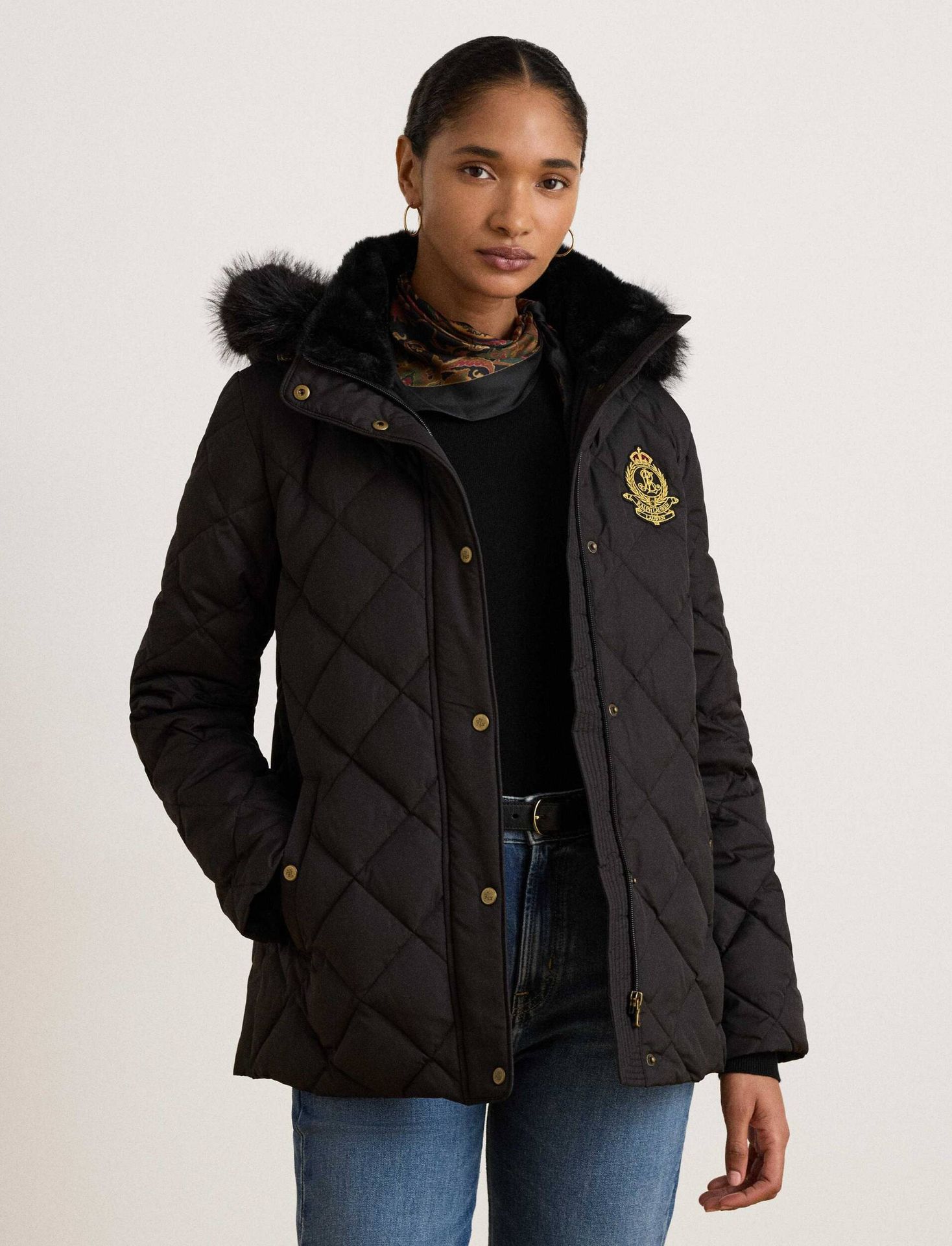 LAUREN RALPH LAUREN Puchowa kurtka Regular Fit