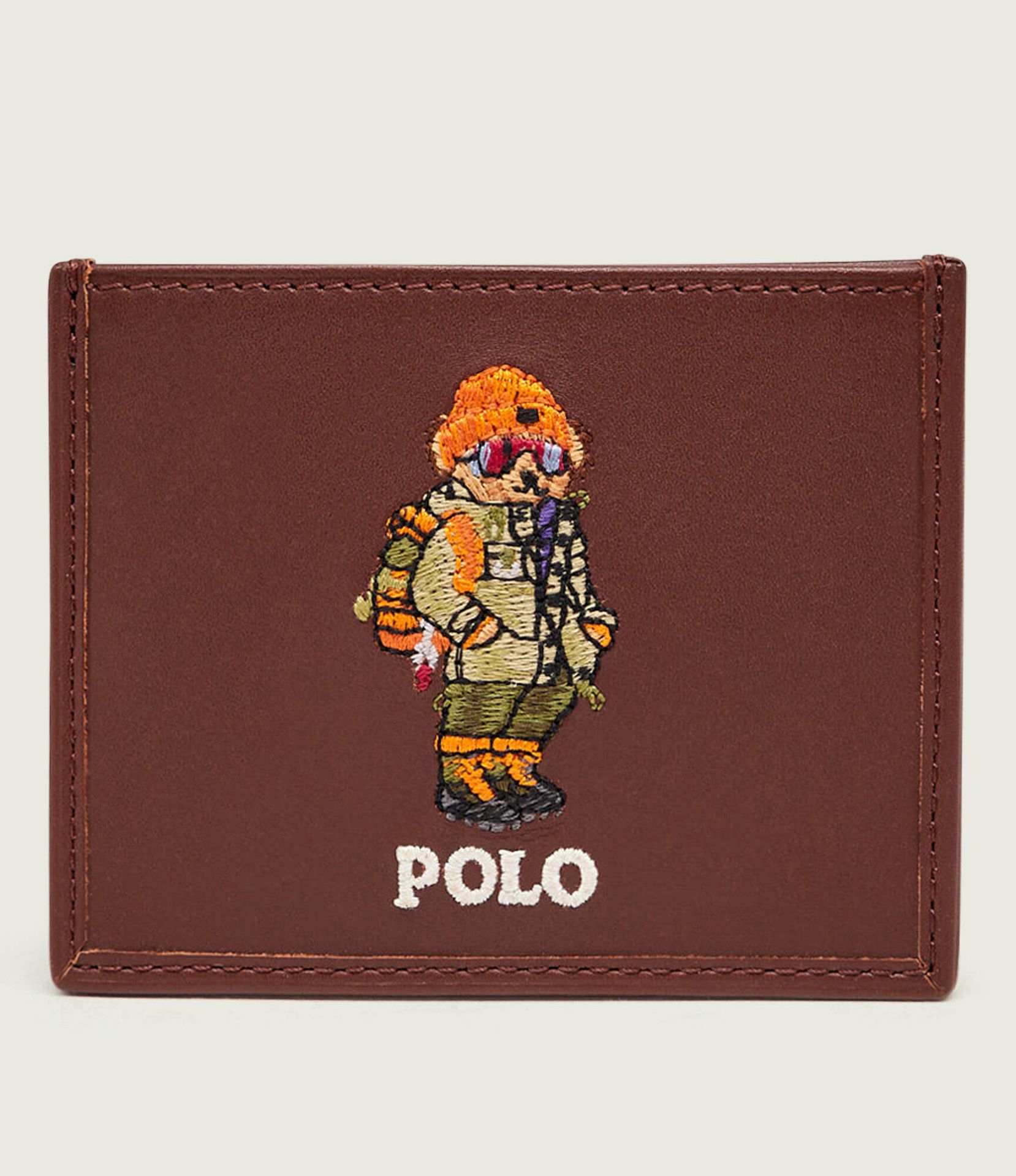 POLO RALPH LAUREN Skórzane etui na karty