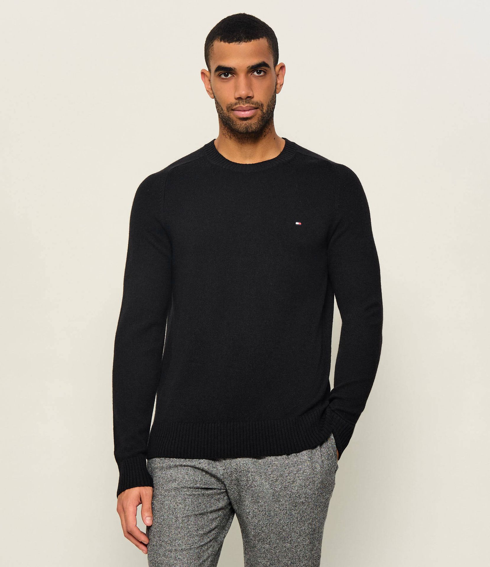 Tommy Hilfiger Wełniany sweter Regular Fit