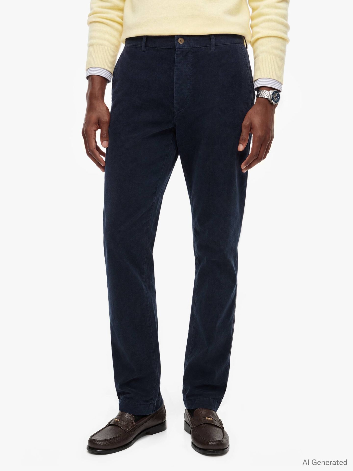 Tommy Hilfiger Spodnie chino Denton Slim Fit sztruks