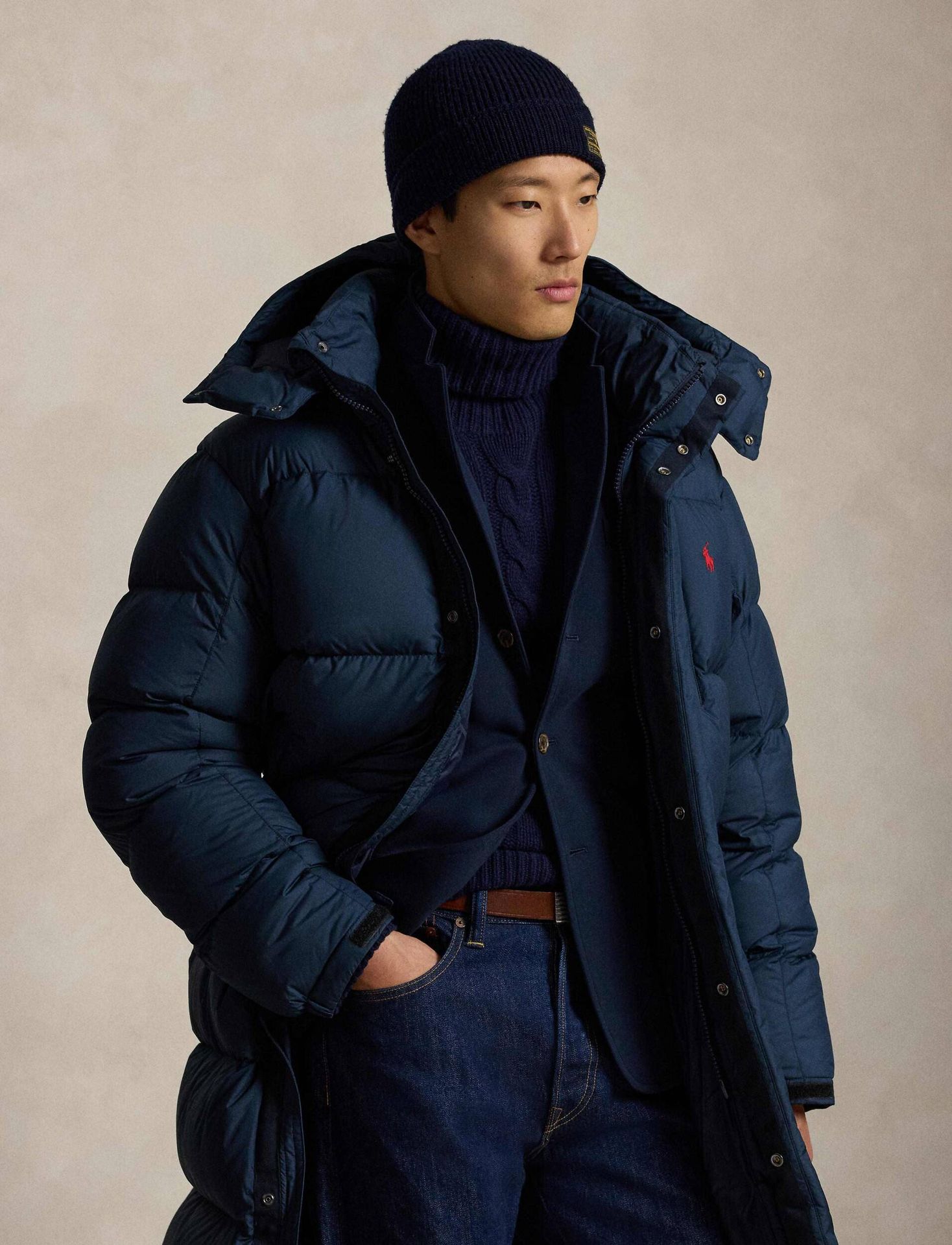 POLO RALPH LAUREN Puchowy płaszcz