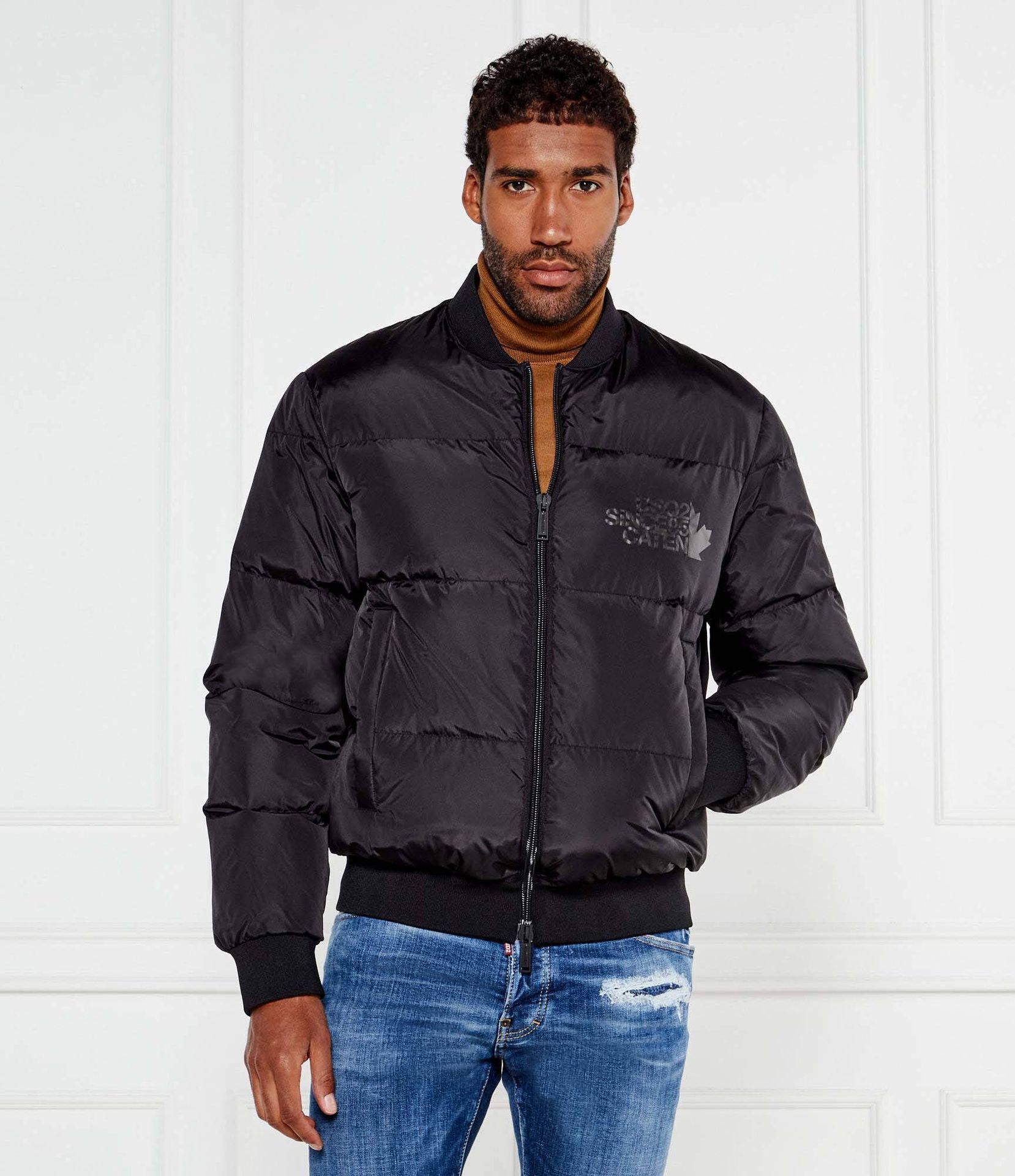 Dsquared2 Puchowa kurtka bomber Regular Fit