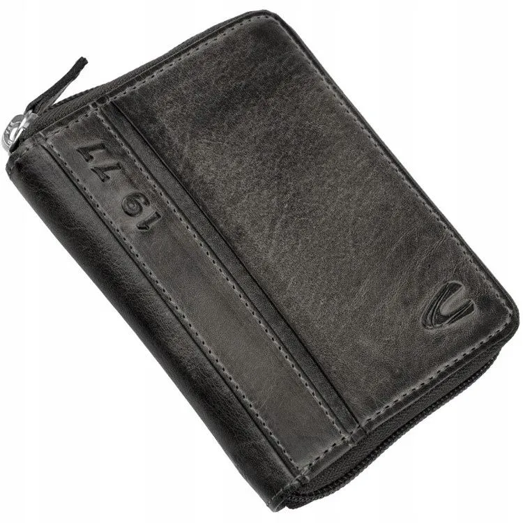 CAMEL ACTIVE 247-705-60 – skórzany portfel męski na suwak 247 705 60