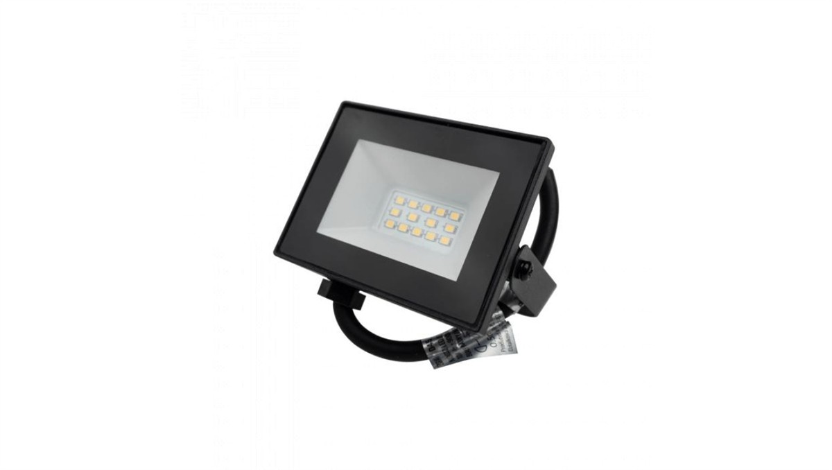 ECO LIGHT Naświetlacz projektor LED NL-3 10W 900lm 4000K czarny IP65 EC61460