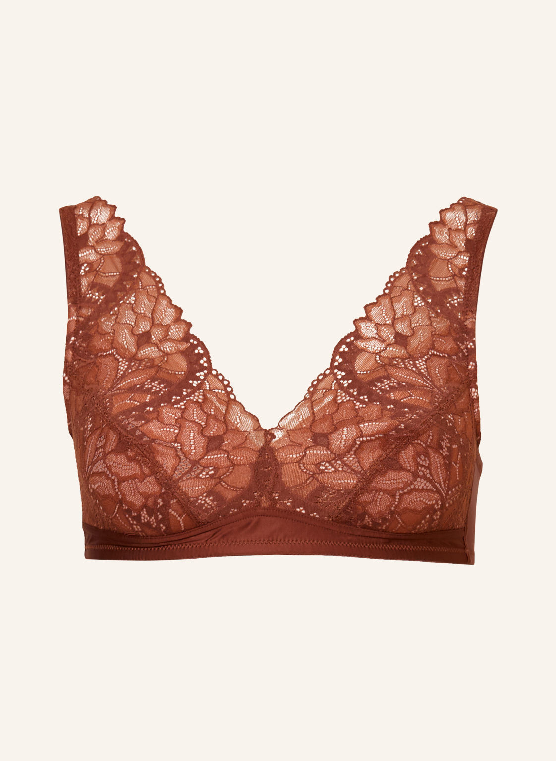 Hanro Biustonosz Bustier Azelia braun