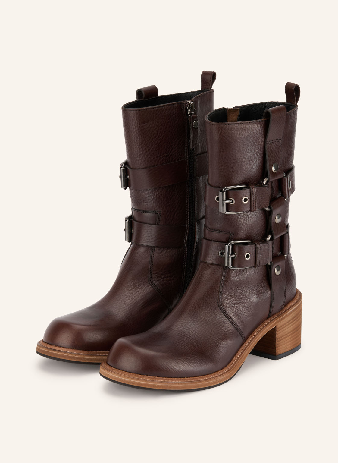 Agl Botki Motocyklowe Zoe braun