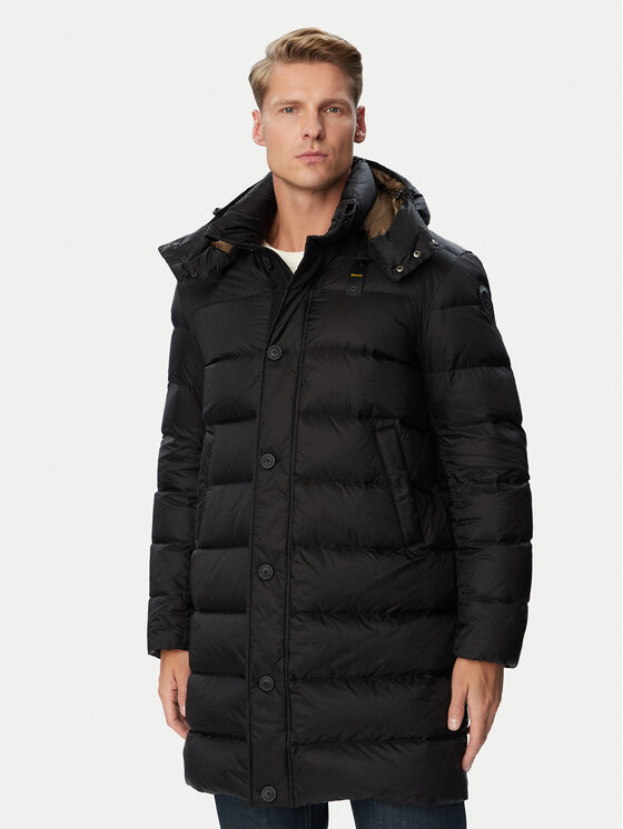 Blauer Kurtka puchowa Carver 26WBLUK03050 Czarny Regular Fit