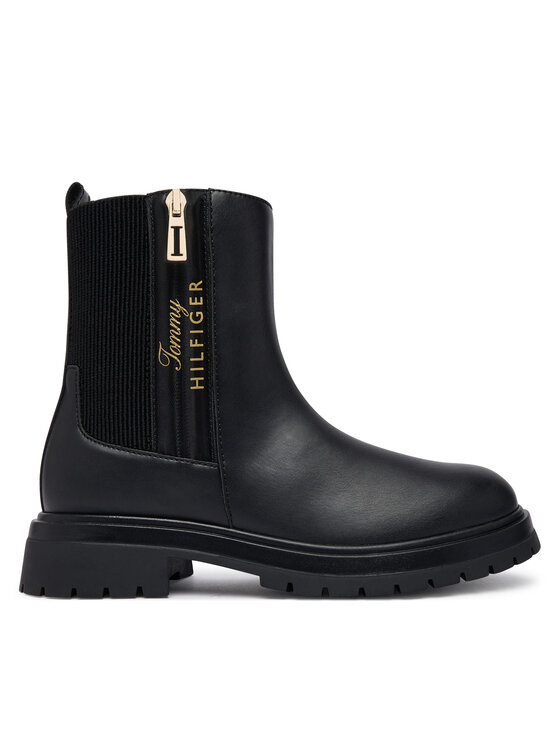 Tommy Hilfiger Botki Ashlyn T3A5-35161-1355 S Czarny