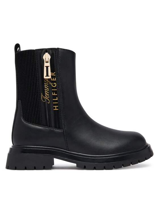 Tommy Hilfiger Botki Ashlyn T3A5-35161-1355 M Czarny