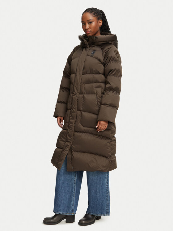 Blauer Kurtka zimowa Kinsale 26WBLDK03362 7293 Brązowy ciemny Regular Fit