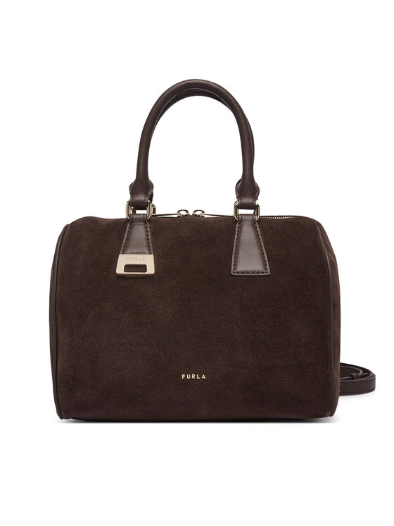 Furla Torebka Olivia M Boston Bag WB02148 BX4018 3244S Brązowy ciemny