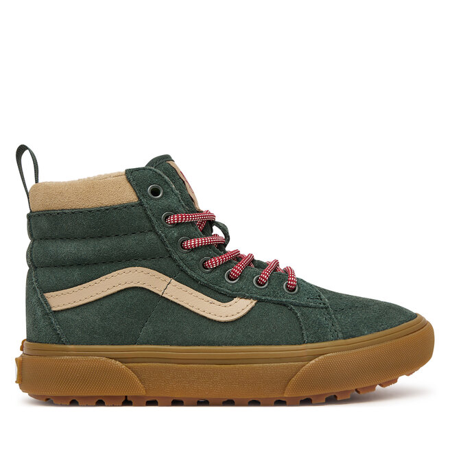 Sneakersy Vans SK8 Hi Insulated VN000V91TD81 Zielony ciemny