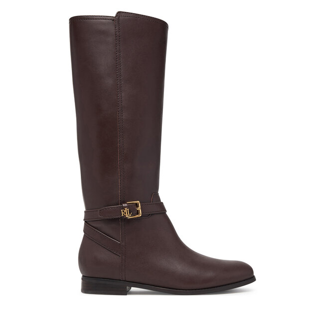 Oficerki LAUREN RALPH LAUREN 802974383003 Brązowy