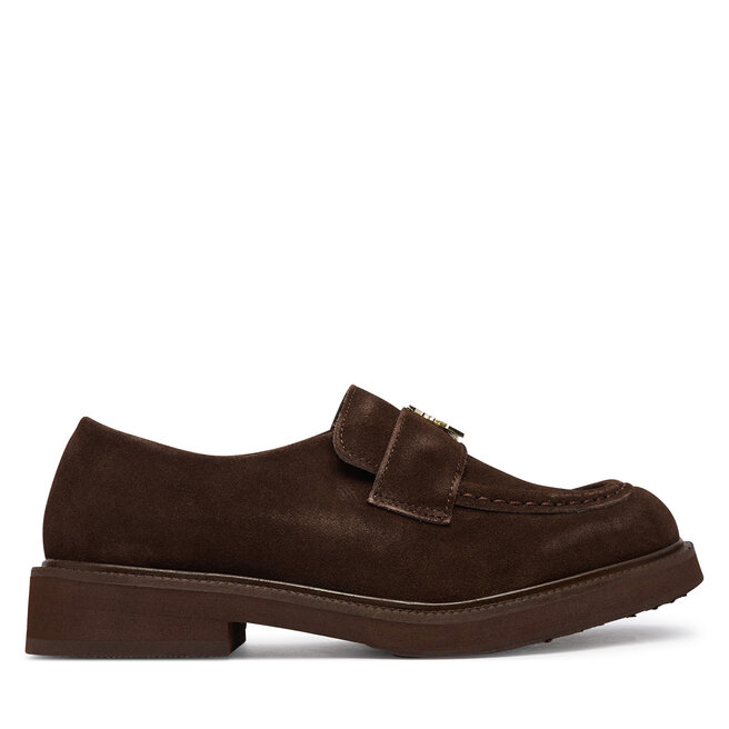 Loafersy Patrizia Pepe PJ445.24 Brązowy ciemny