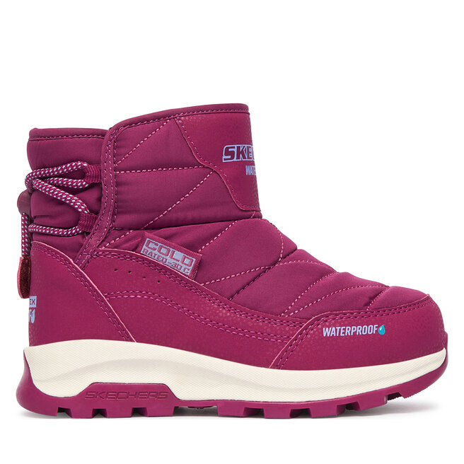Śniegowce Skechers Storm Blazer 303496L/BURG Fioletowy