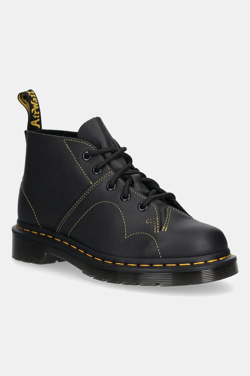 Damskie Dr. Martens półbuty skórzane Church Monkey Boot