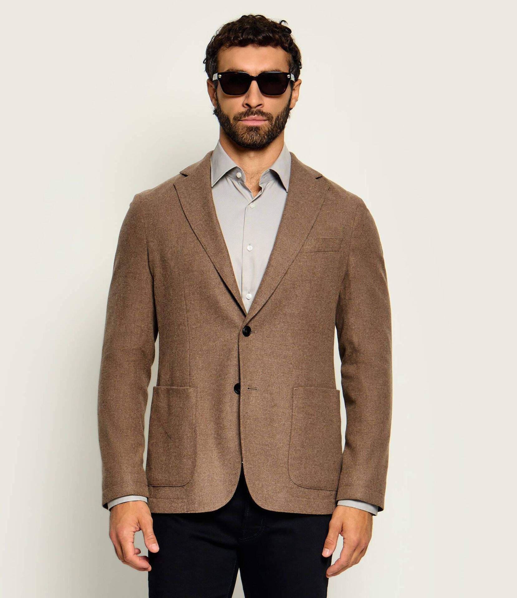 BOSS BLACK Marynarka P-Hanry-WG-264 Slim Fit z dodatkiem wełny