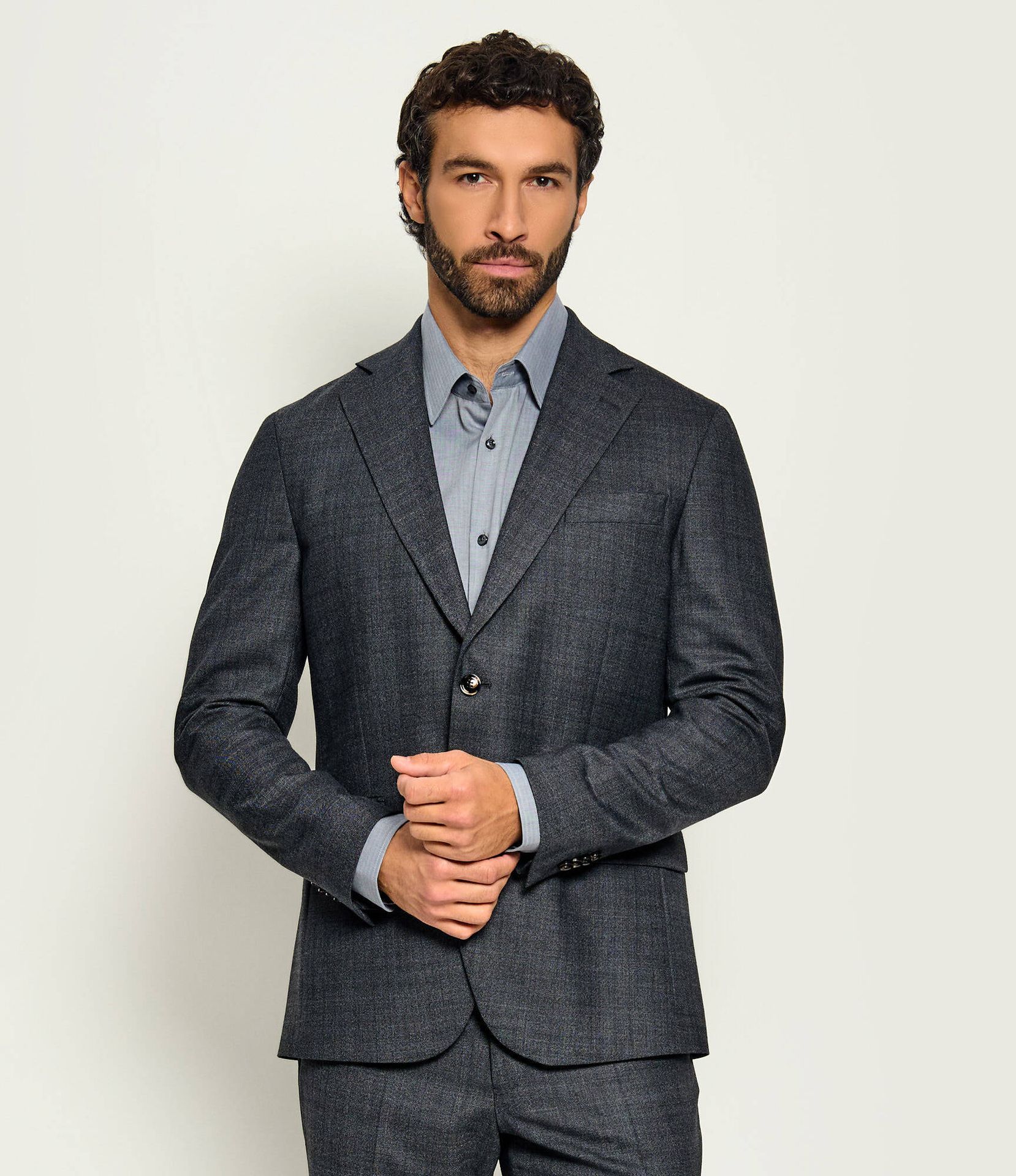 Oscar Jacobson Wełniana marynarka Fogerty Regular Fit
