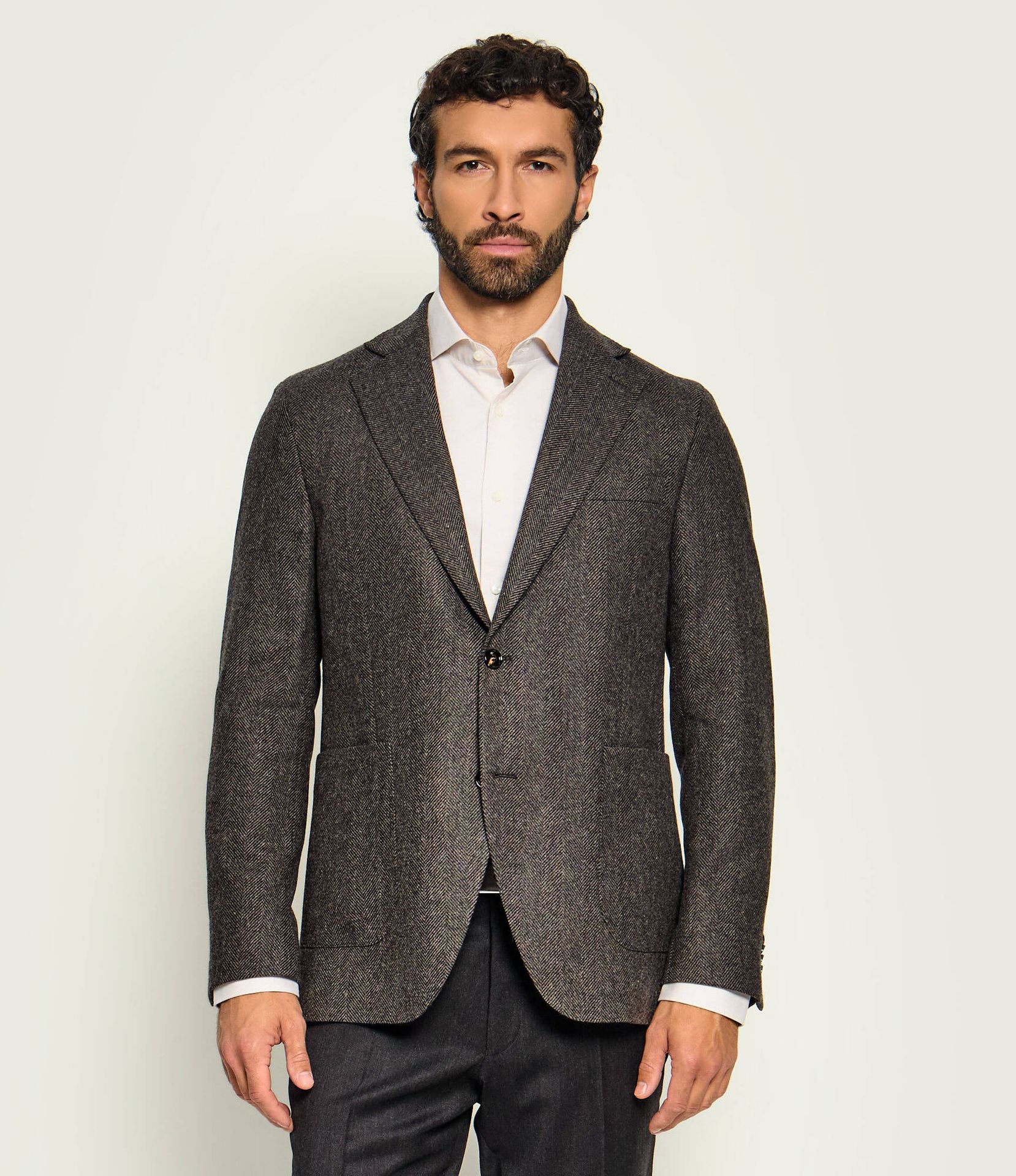 Oscar Jacobson Wełniana marynarka Fogerty Regular Fit