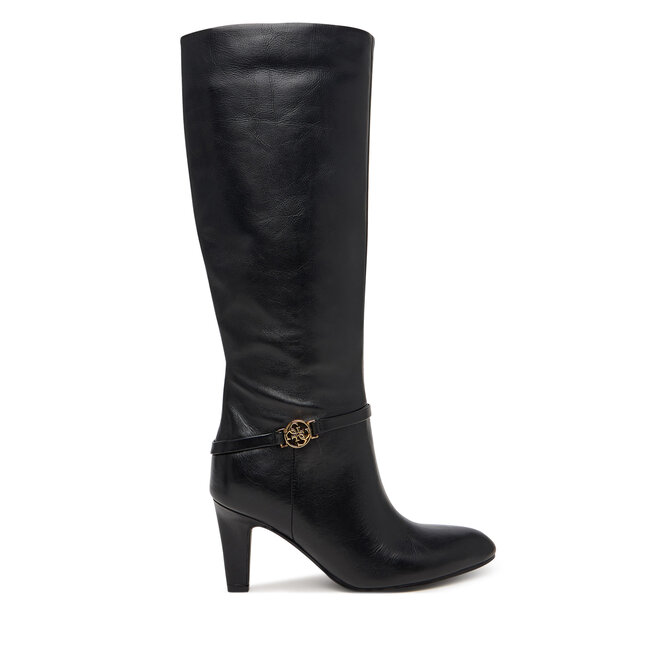 Kozaki Guess FLFOAT LEA11 Czarny