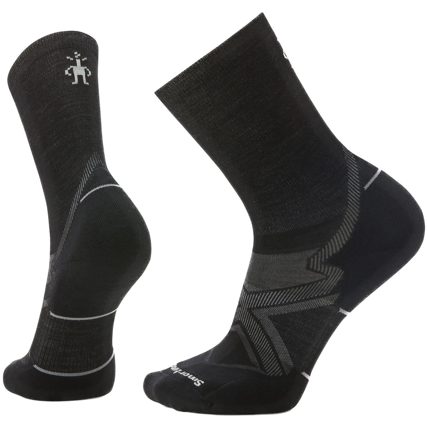 Skarpety Smartwool Run Cold Weather Targeted Cushion Crew Rozmiar skarpet: 46-49 / Kolor: czarny