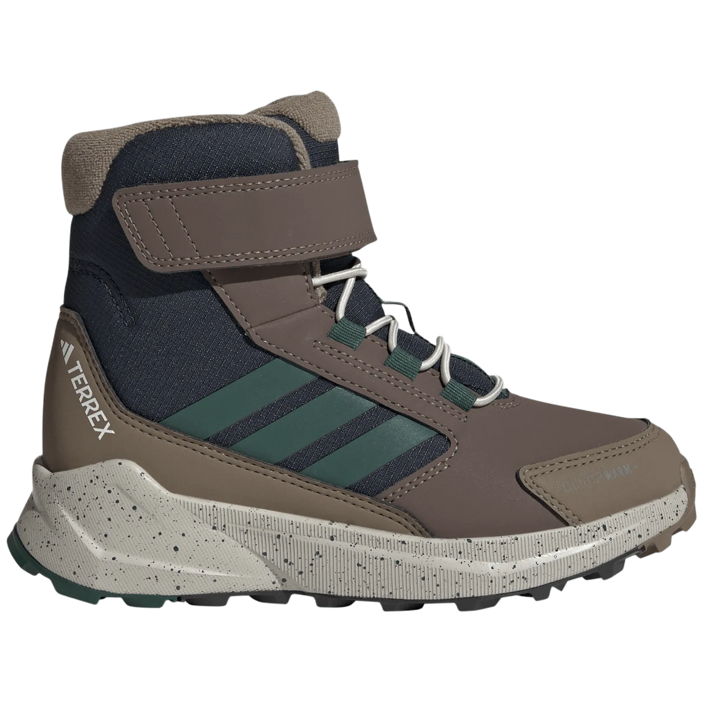 Buty dziecięce Adidas Terrex Trailmaker 2 High Climawarm + Rozmiar butów (UE): 34 / Kolor: brązowy