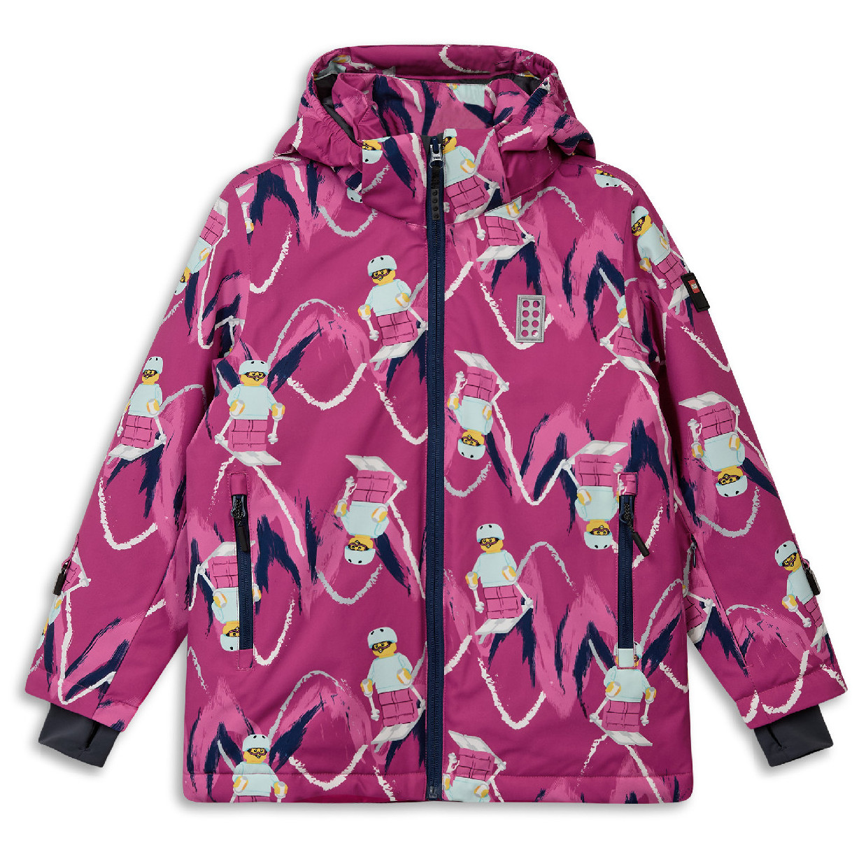 Kurtka dziecięca Lego Wear Lwjian 704 Fuchsia Rozmiar dziecięcy: 128 / Kolor: różowy
