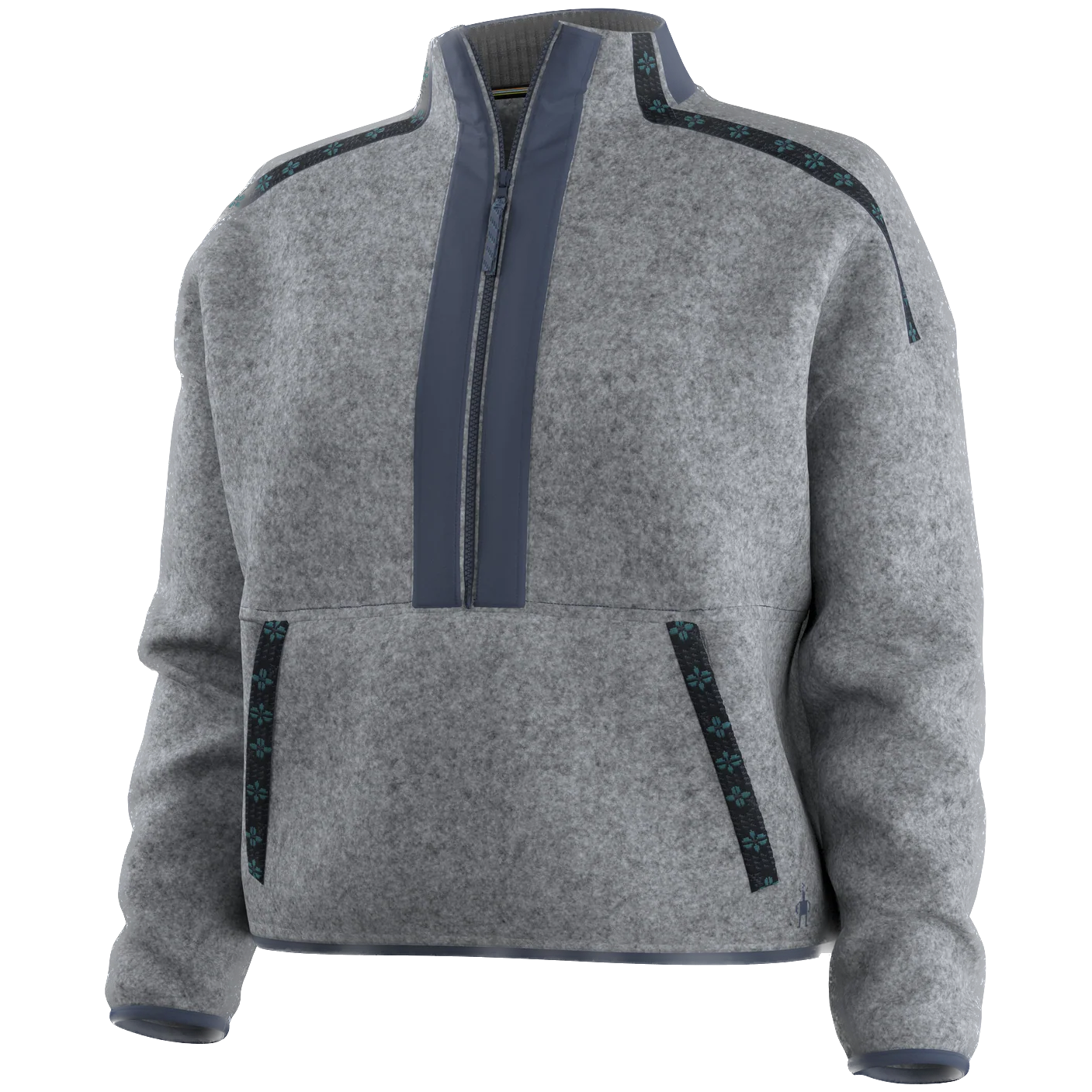 Bluza damska Smartwool Women's Second Cut Fleece 1/2 Zip Rozmiar: M / Kolor: niebieski