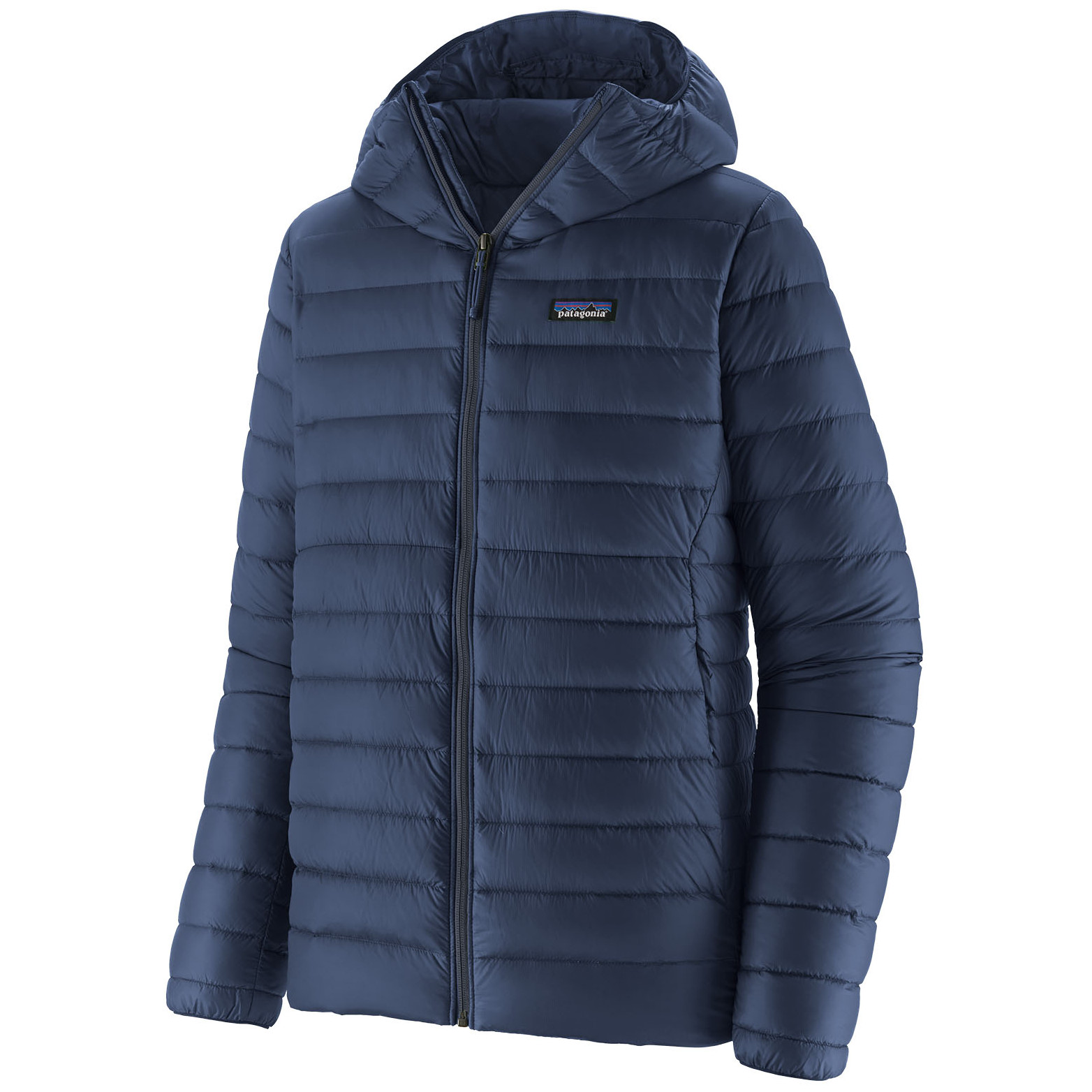 Męska kurtka puchowa Patagonia Down Sweater Hoody Rozmiar: S / Kolor: ciemnoniebieski
