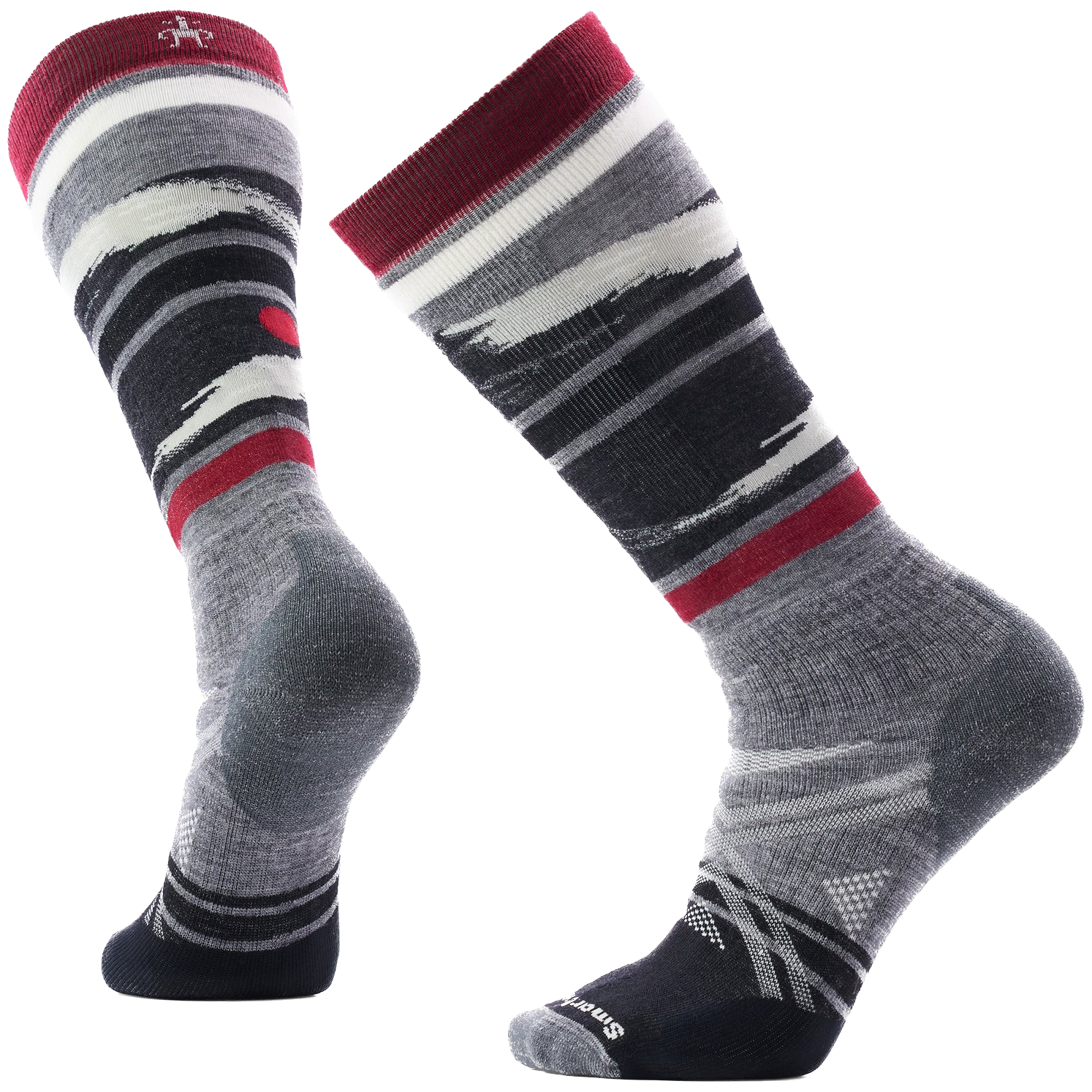 Skarpety narciarskie Smartwool Ski Full Cushion Midnight Ski OTC Socks Rozmiar skarpet: 38-41 / Kolor: szary