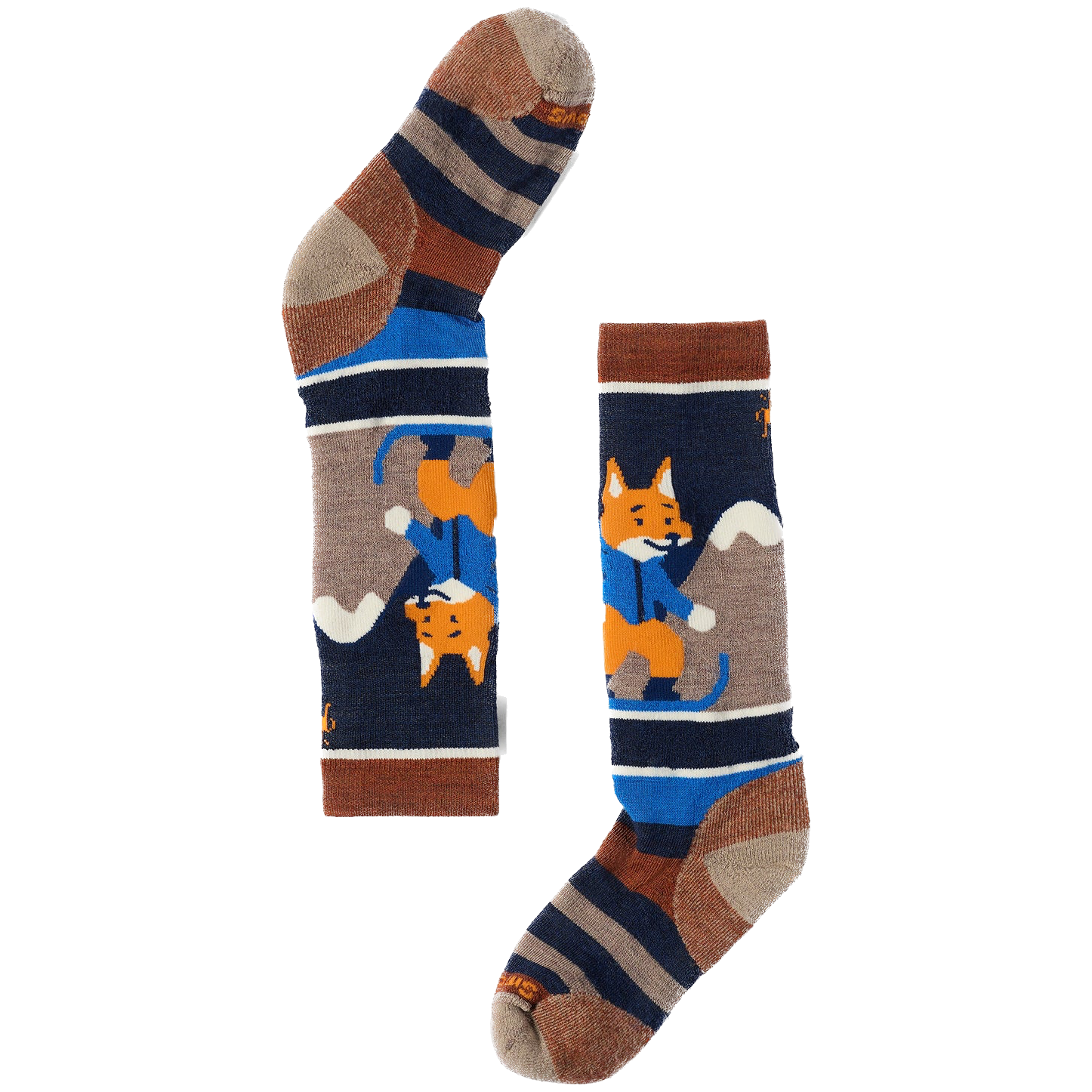 Skarpety Smartwool Kids' Wintersport Full Cushion Fox Glade Rozmiar skarpet: 33-36 / Kolor: beżowy