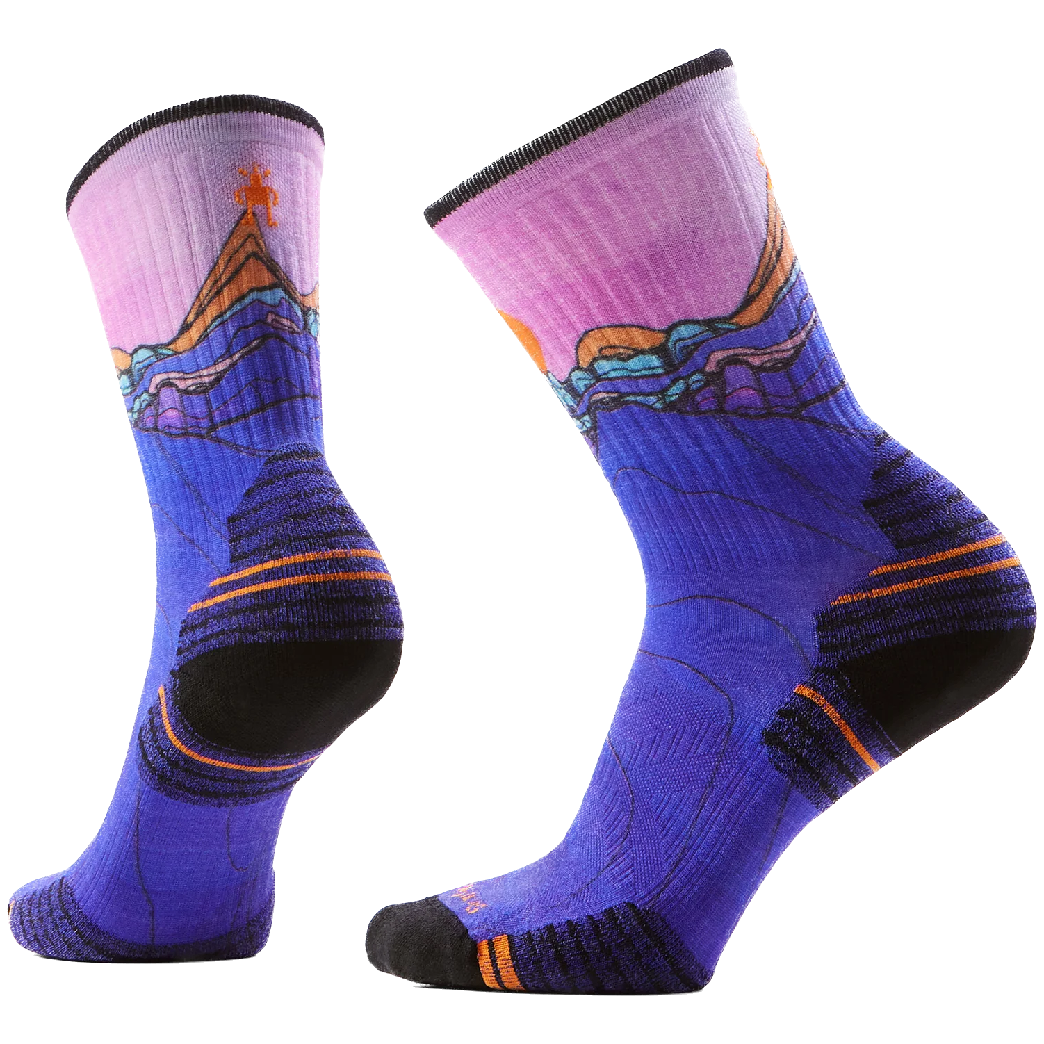 Skarpety Smartwool Women’s Hike Targeted Cushion Mountain S Rozmiar skarpet: 38-41 / Kolor: niebieski