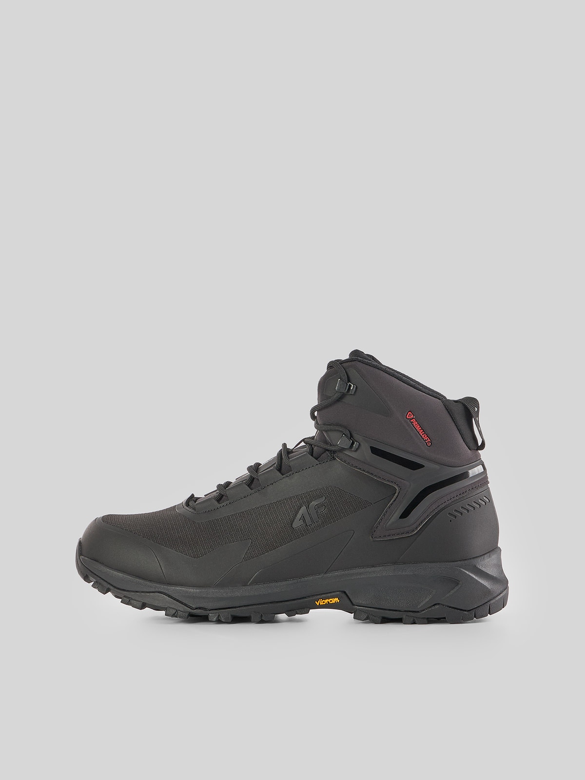 4F Wysokie buty trekkingowe ICE CRACKER z izolacją Primaloft uniseks - czarne 43