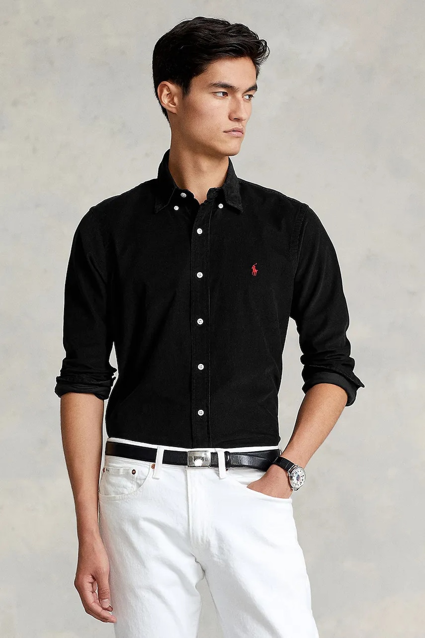 Polo Ralph Lauren 21W Corduroy koszula bawełniana męska