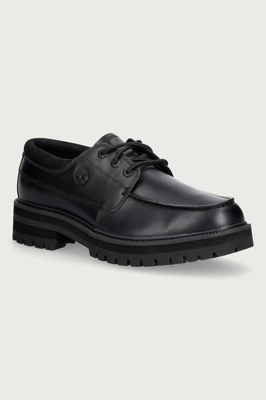 Timberland Britton Drive Lace Up mokasyny męskie skórzane