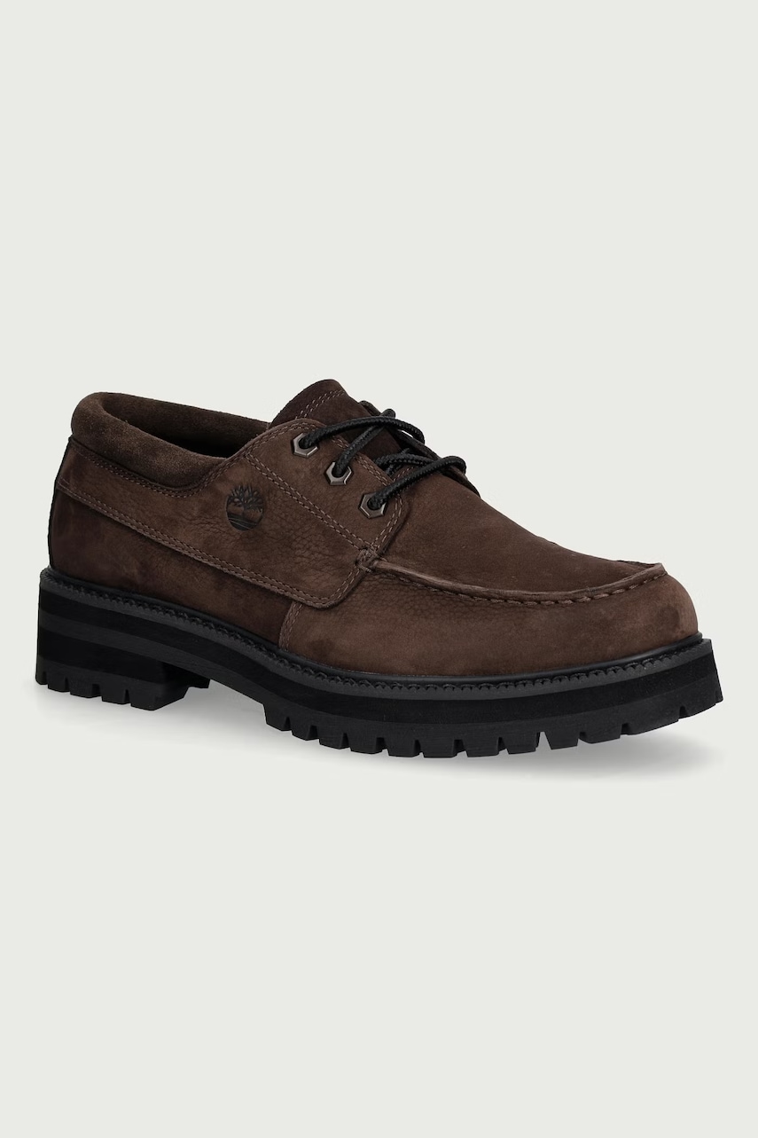 Timberland Britton Drive Lace Up mokasyny męskie nubukowe