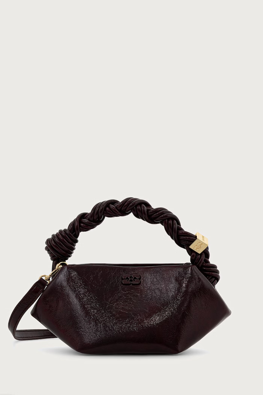 GANNI Bou Mini Deep Shine torebka crossbody damska