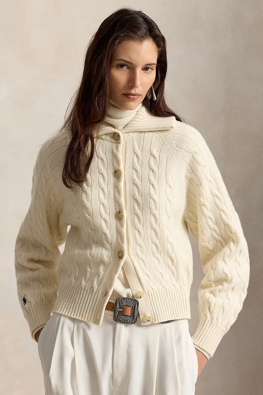 Polo Ralph Lauren kardigan wełniany damski