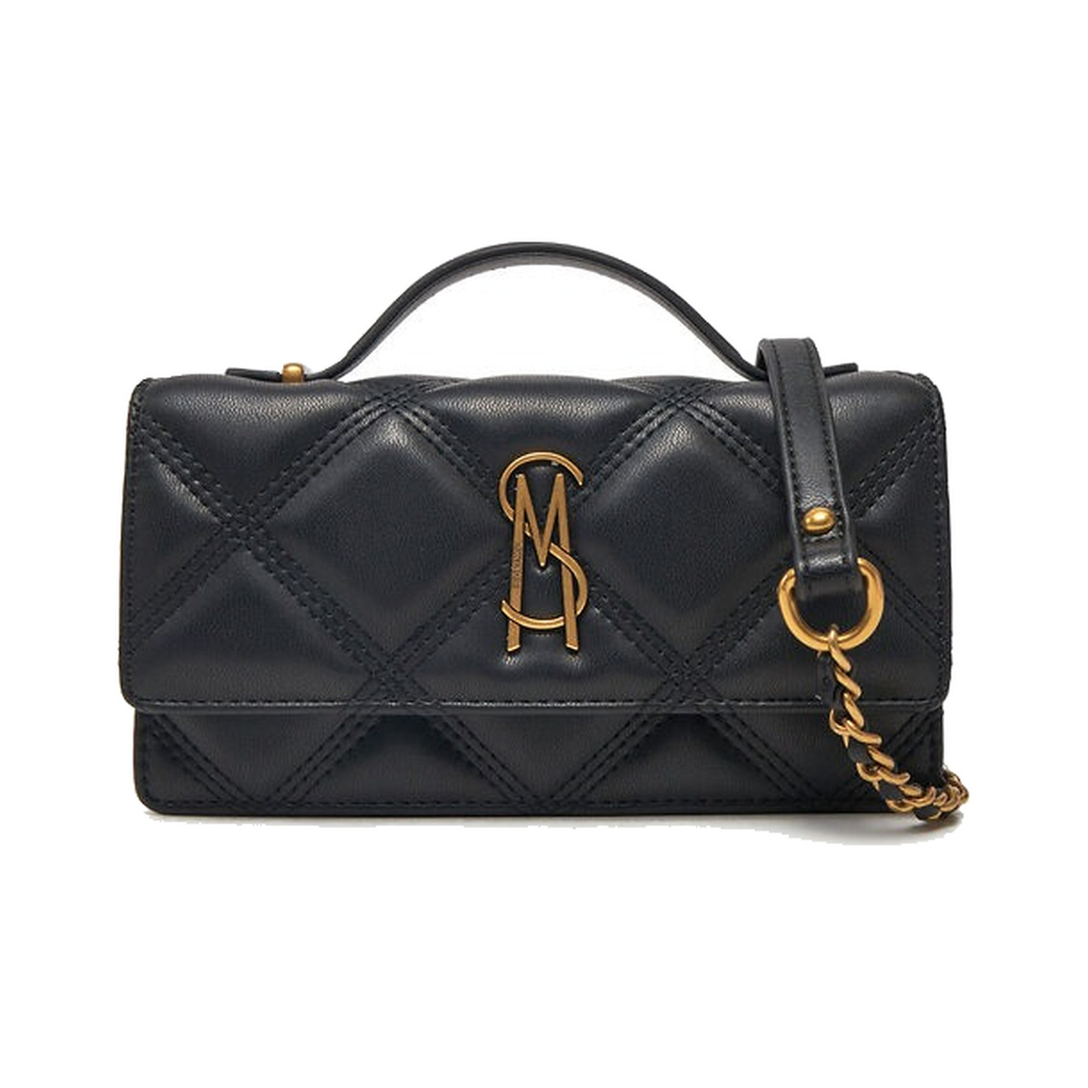 Torebka Steve Madden Bjeffa SM13001604GLB - czarna pikowana crossbody