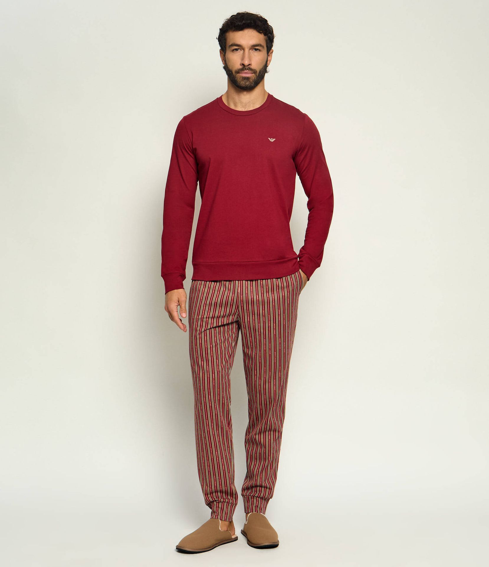 Emporio Armani Piżama Regular Fit