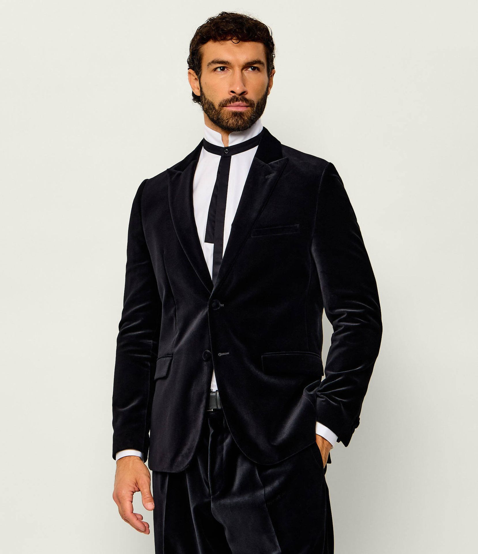 HUGO Marynarka Arti264F2X Extra slim fit