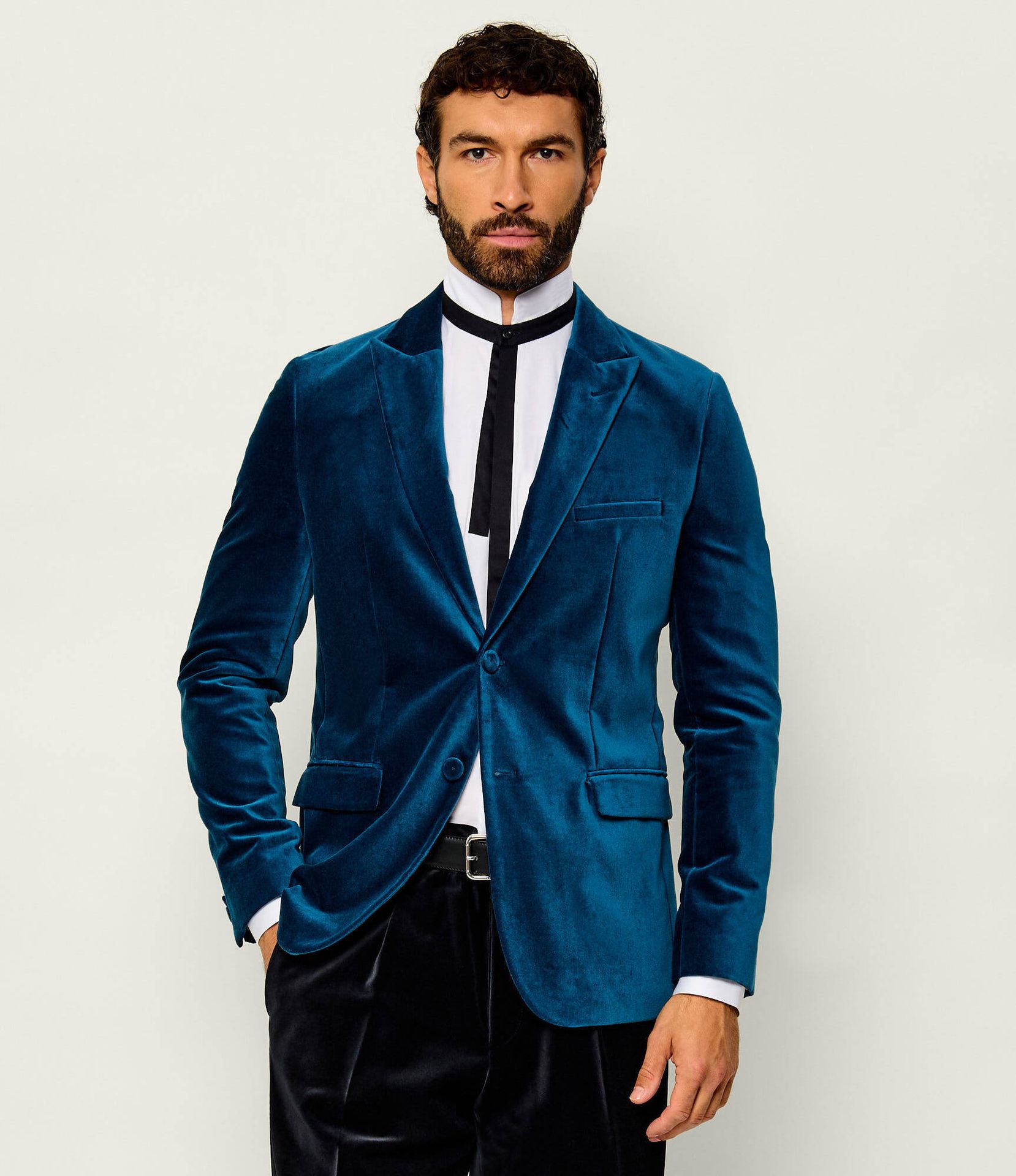 HUGO Marynarka Arti264F2X Extra slim fit